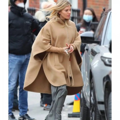 Anatomy Of A Scandal 2022 Sienna Miller Poncho